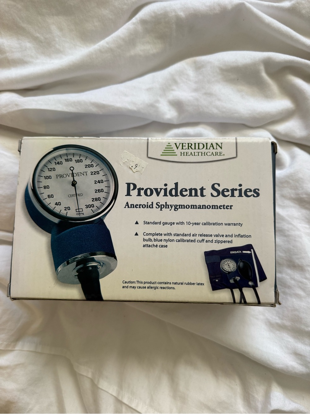 Veridian Healthcare Provident Series Aneroid Sphygmomanometer - Blue
